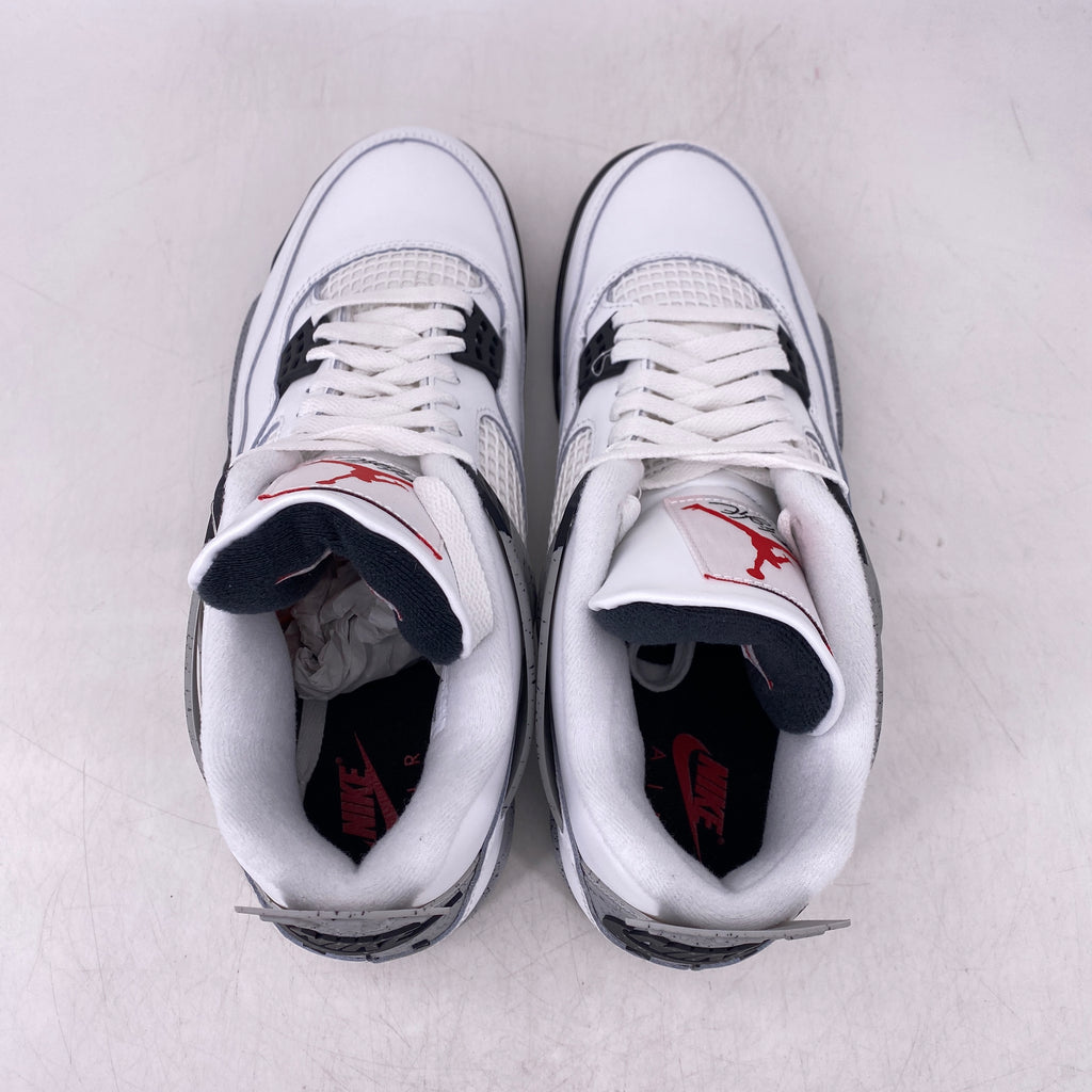 Air Jordan 4 Retro "White Cement" 2025 New Size 11