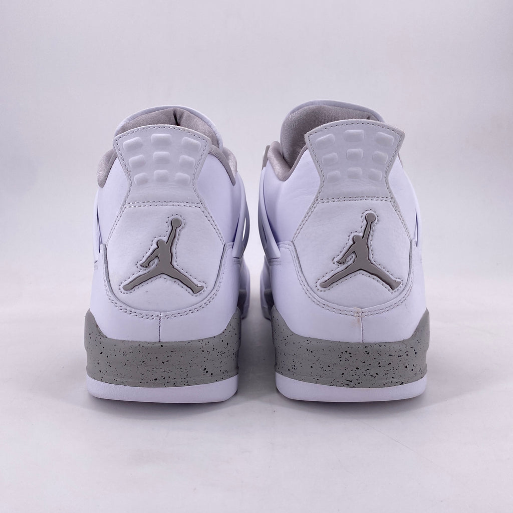 Air Jordan 4 Retro "White Oreo" 2021 New Size 9.5