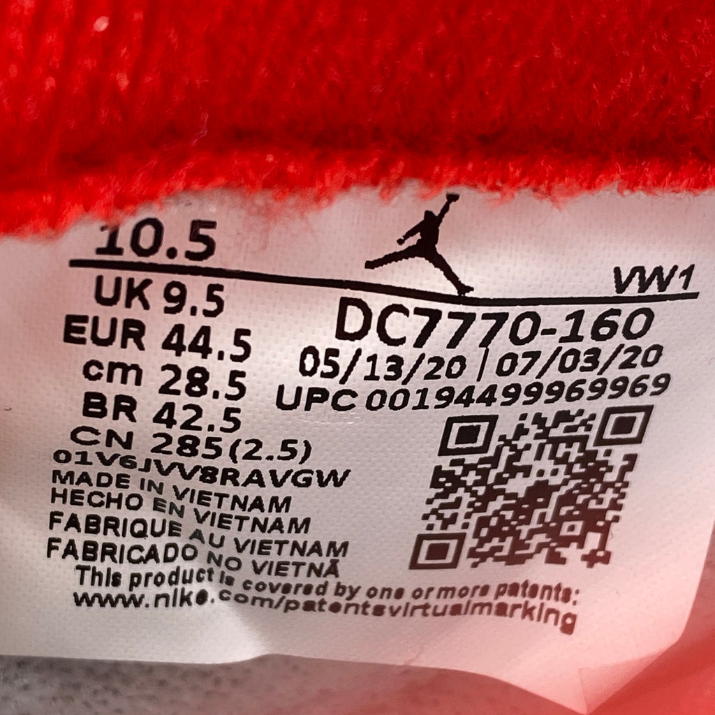 Air Jordan 4 Retro "Fire Red" 2020 Used Size 10.5