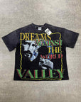 Vale T-Shirt "DREAMS VS WORLD" Black New Size XL