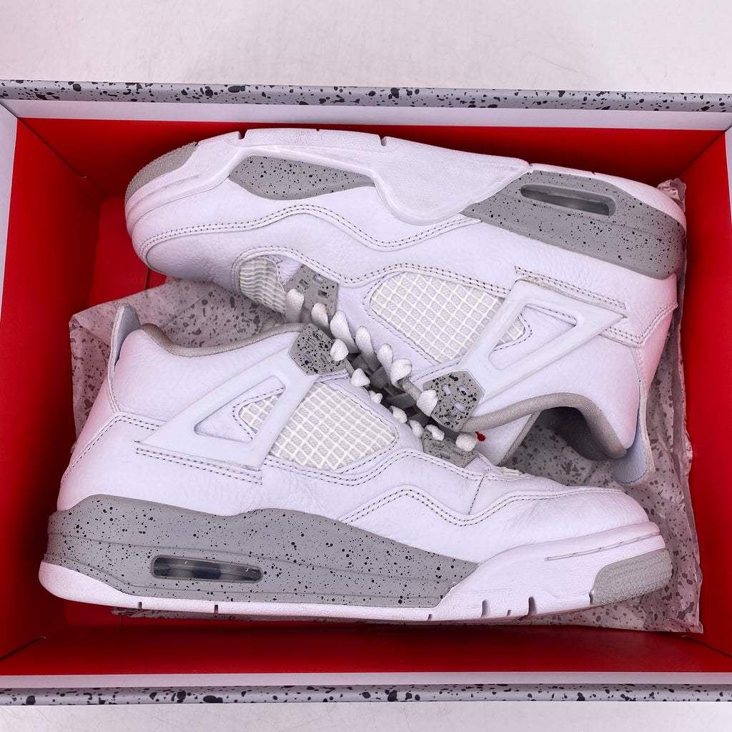 Air Jordan (GS) 4 Retro "White Oreo" 2021 Used Size 6Y