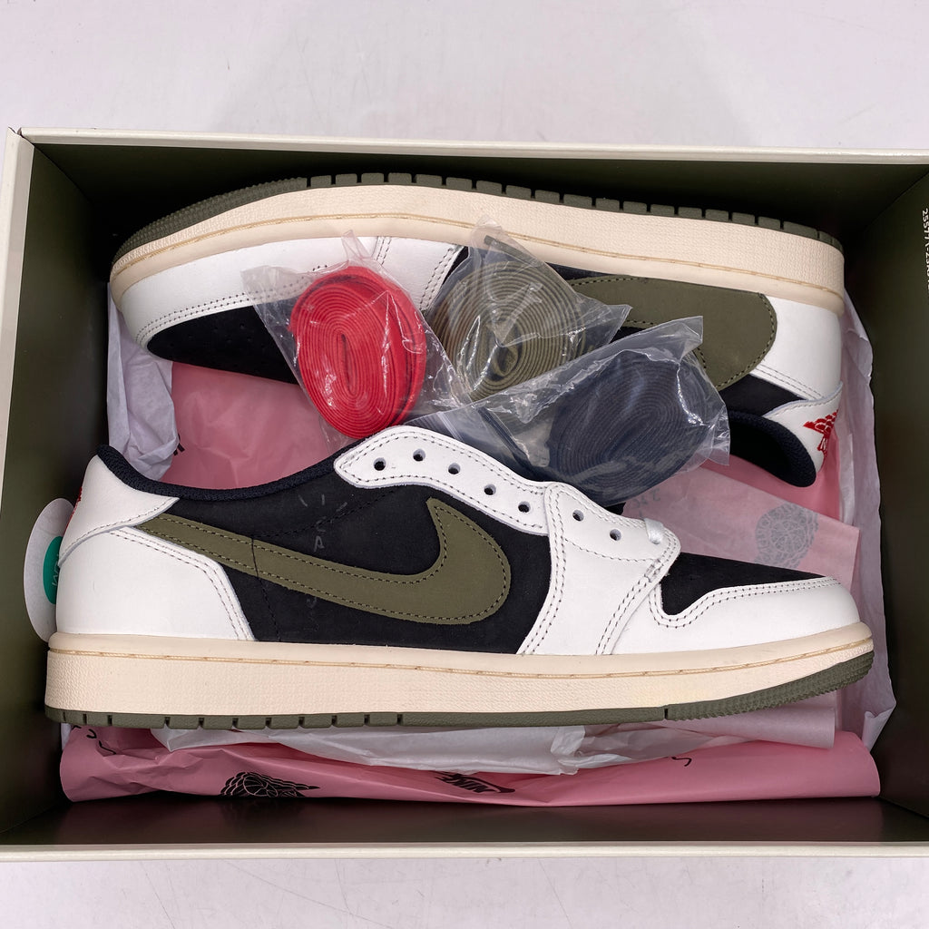 Air Jordan (W) 1 Low "Travis Scott Olive" 2023 New Size 10W