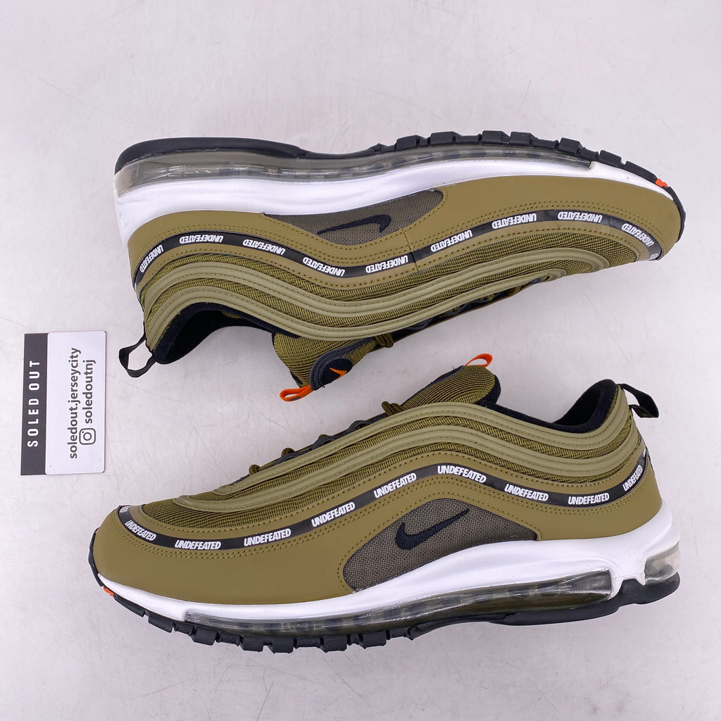 Nike Air Max 97 "Undefeated Militia Green" 2020 Used Size 13