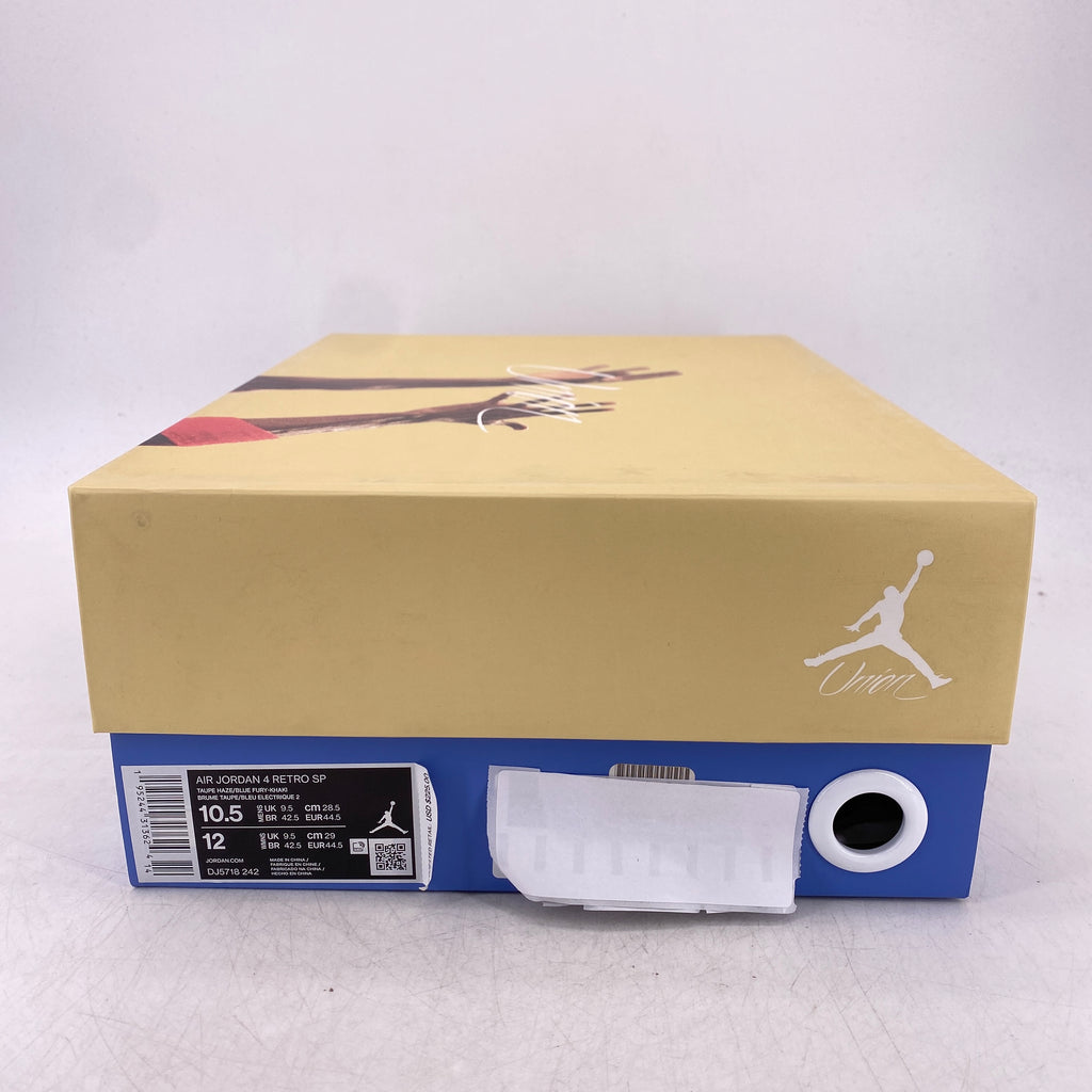 Air Jordan 4 Retro "Union Taupe Haze" 2021 Used Size 10.5
