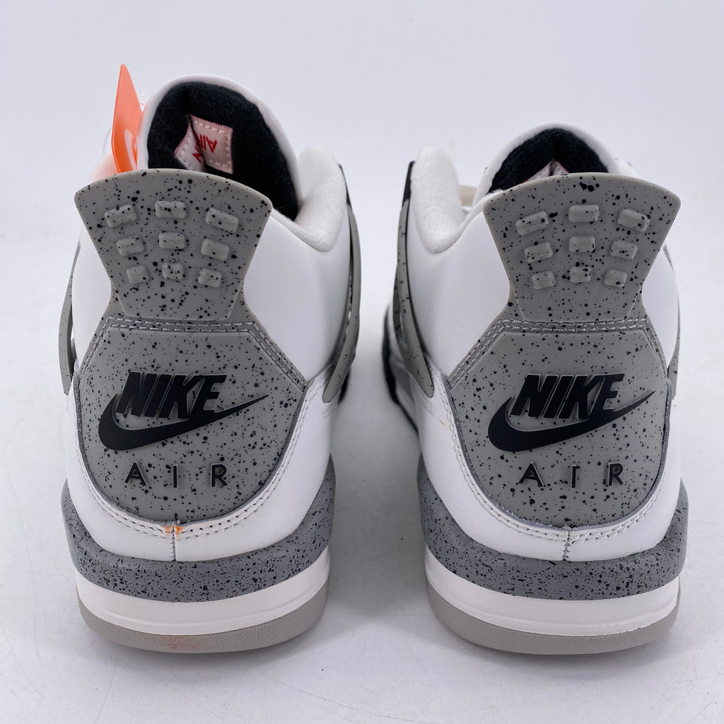 Air Jordan (GS) 4 Retro "White Cement" 2025 New Size 7Y