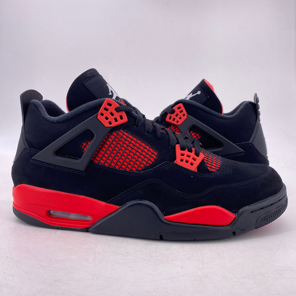 Air Jordan 4 Retro "Red Thunder" 2022 New Size 13