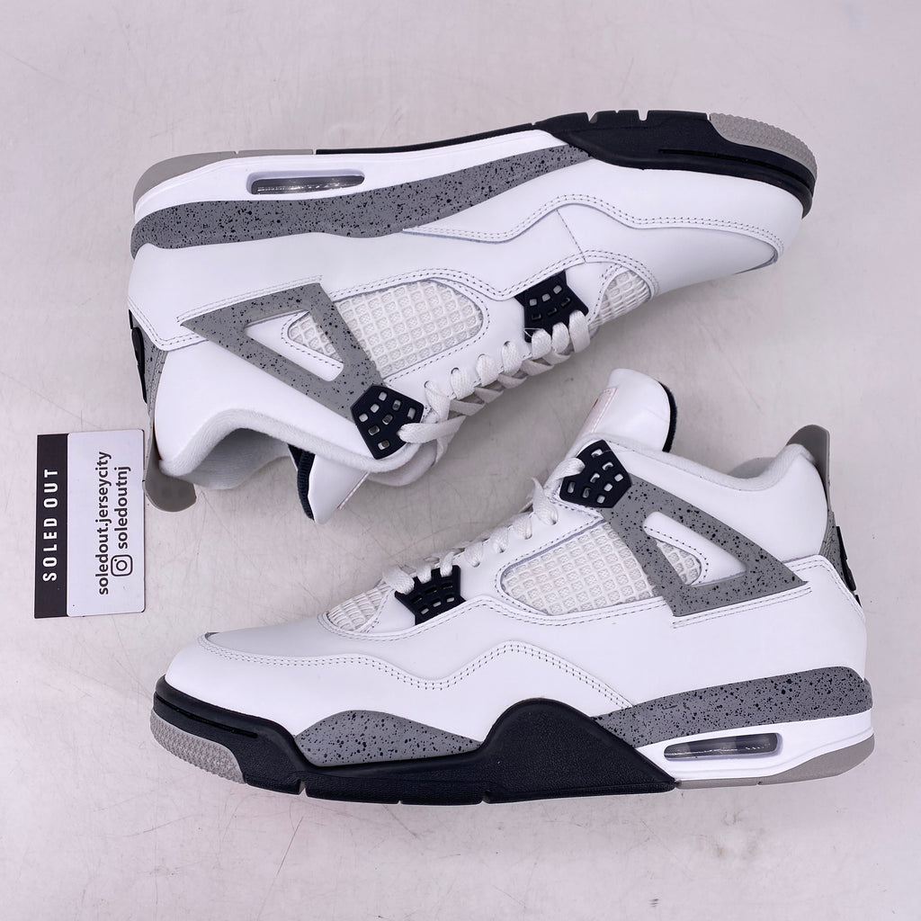 Air Jordan 4 Retro "White Cement" 2025 New Size 11