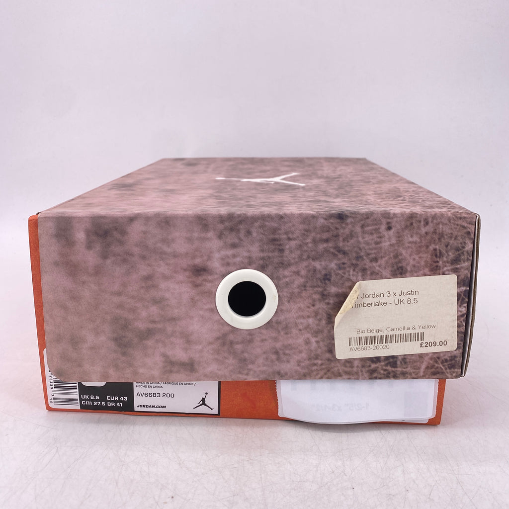 Air Jordan 3 Retro "Jth Bio Beige" 2018 New Size 9