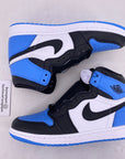 Air Jordan 1 Retro High OG "Unc Toe" 2023 New Size 8.5