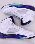 Air Jordan 5 Retro "Grape Fresh Prince" 2018 Used Size 10