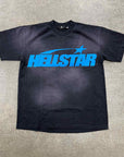 Hellstar T-Shirt "CLASSIC BLUE" Black New Size S