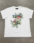 Amiri T-Shirt "PSYCHEDELIC" White Used Size L