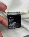 Amiri T-Shirt "PSYCHEDELIC" White Used Size L