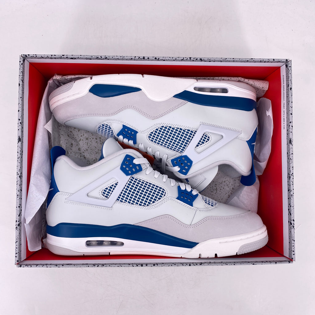 Air Jordan 4 Retro "Military Blue" 2024 New Size 15