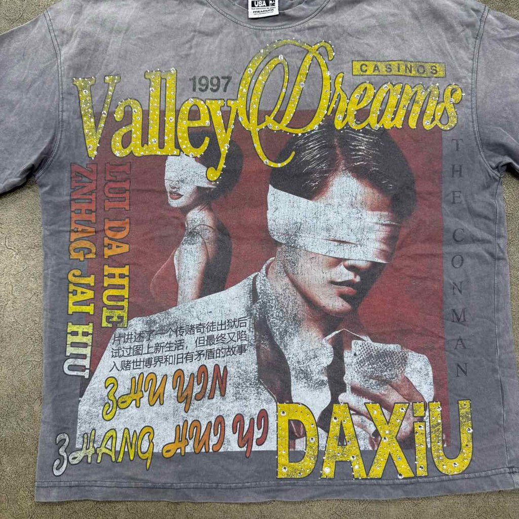 Vale T-Shirt "CASINO" Grey Used Size M