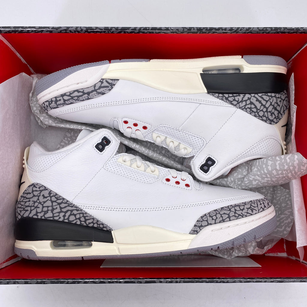 Air Jordan 3 Retro "White Cement Reimagined" 2023 New Size 11
