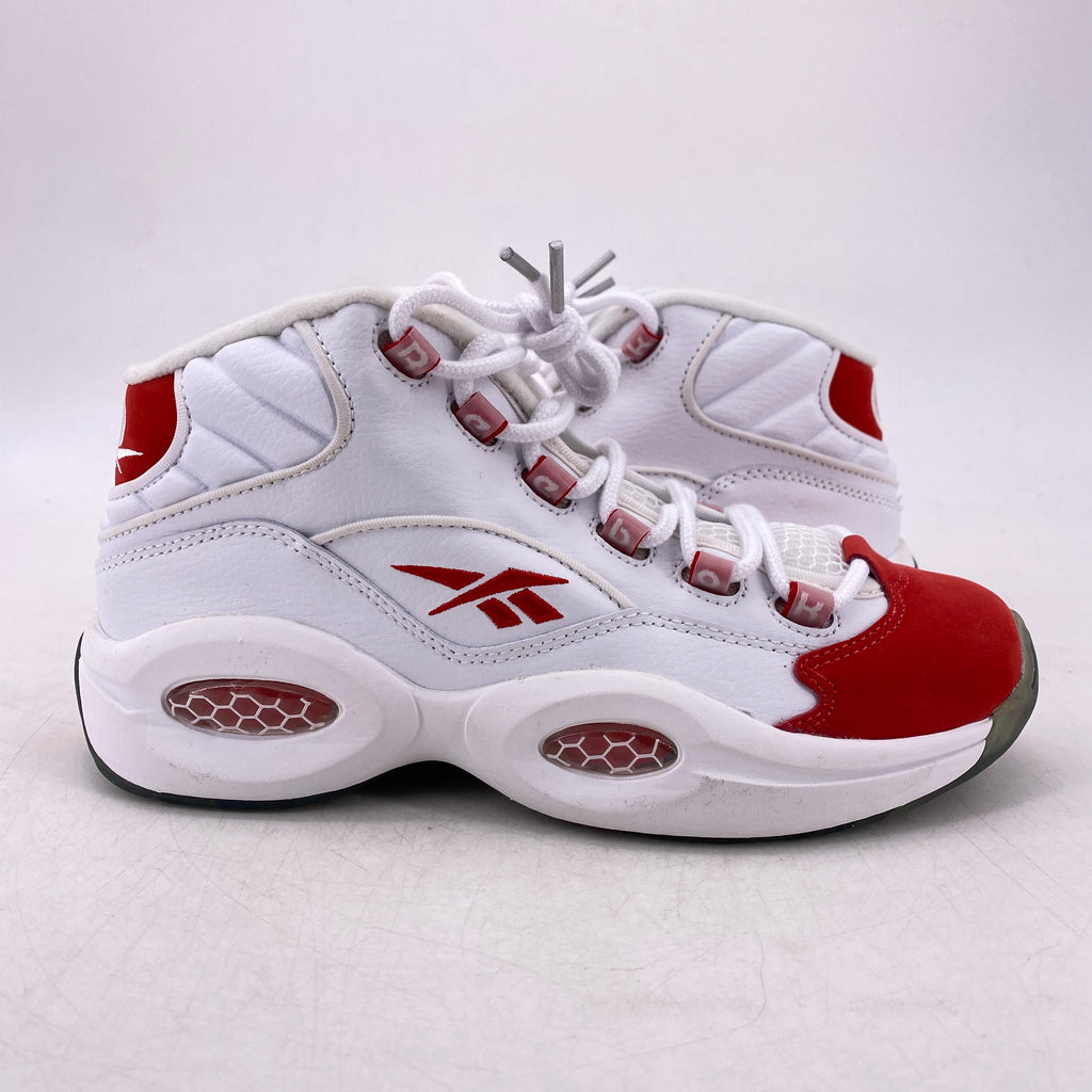 Reebok Question Mid "Red Toe"  New Size 6