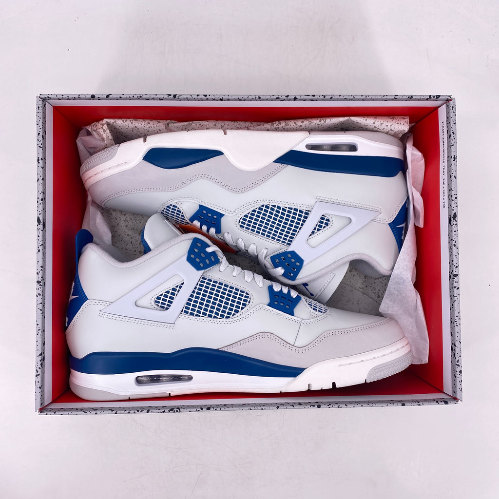 Air Jordan 4 Retro "Military Blue" 2024 New Size 14