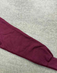 Supreme Crewneck Sweater "BRUSH SCRIPT" Maroon Used Size L