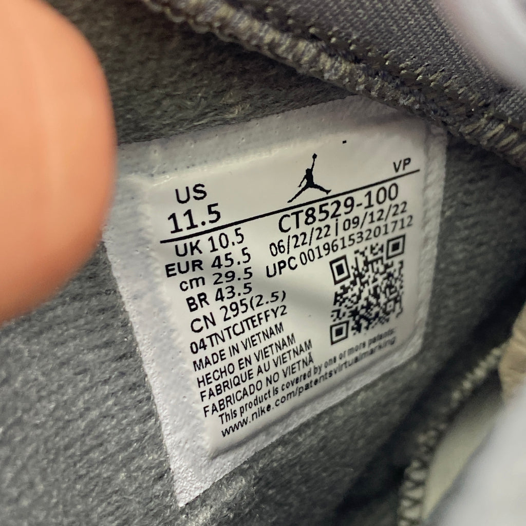 Air Jordan 6 Retro "Cool Grey" 2023 New Size 11.5