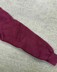 Supreme Crewneck Sweater "BRUSH SCRIPT" Maroon Used Size L