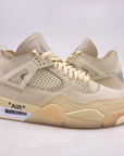 Air Jordan (W) 4 Retro "Ow Sail" 2020 Used Size 11W