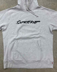 Supreme Hoodie "FUTURA" Grey Used Size XL