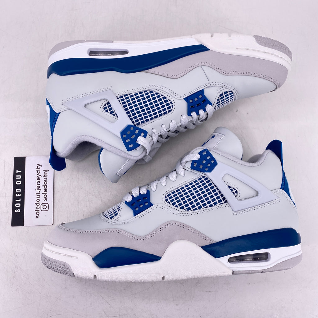 Air Jordan 4 Retro "Military Blue" 2024 New Size 9