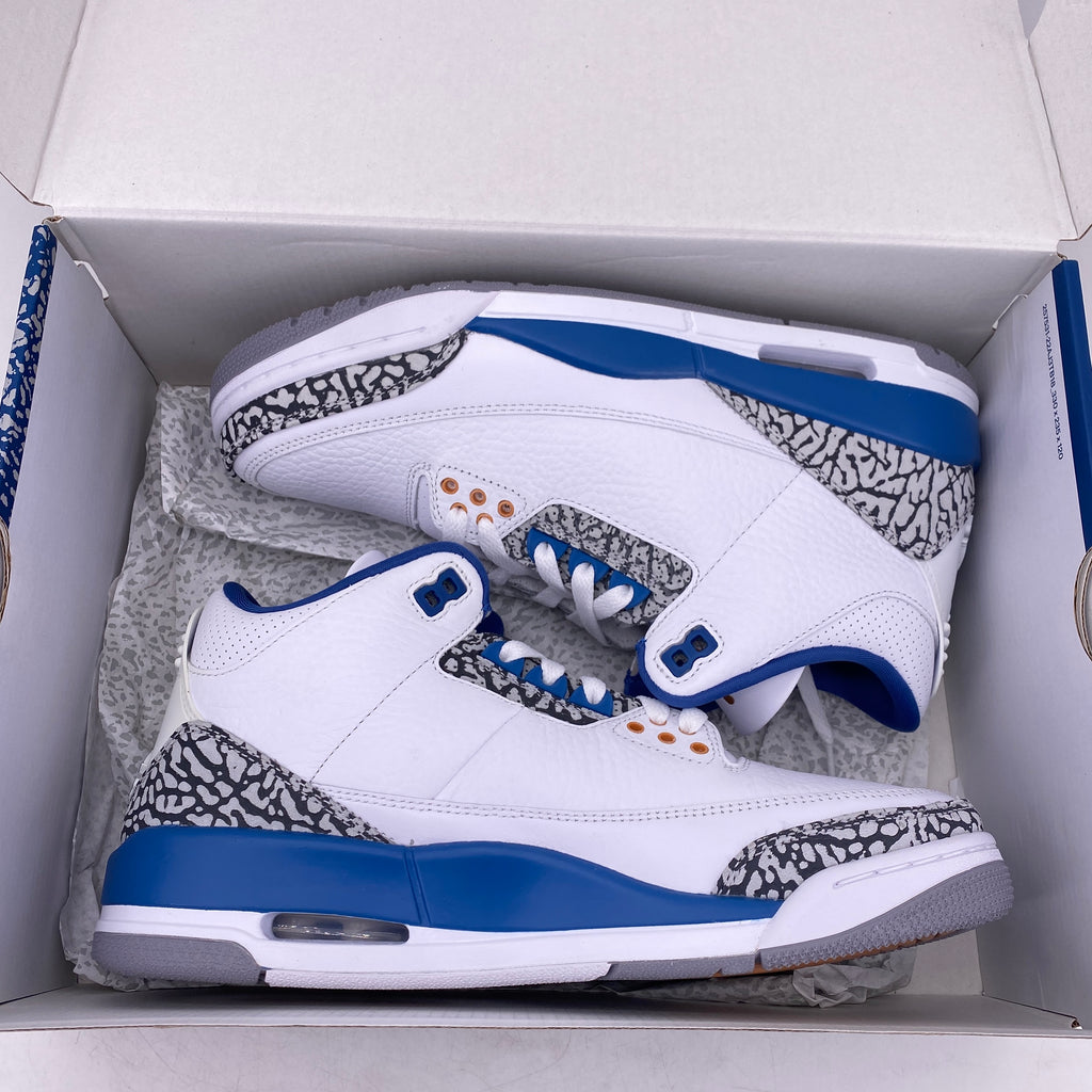 Air Jordan 3 Retro "Wizards" 2023 New Size 8.5