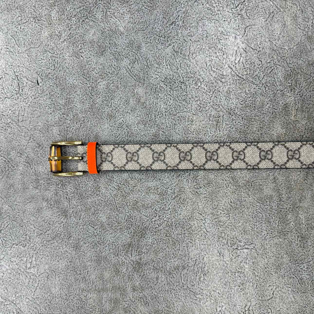 Gucci (W) Belt "BAMBOO" New Brown Size 28