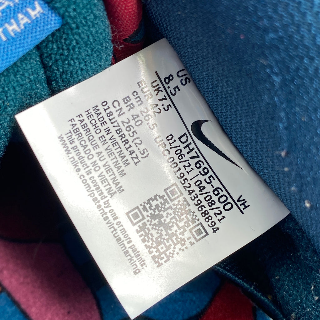 Nike SB Dunk Low "Parra Abstract Art" 2021 Used Size 8.5