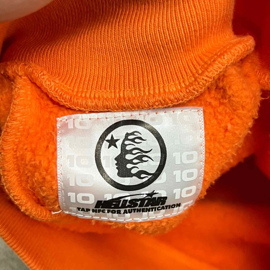 Hellstar Hoodie "FIRE ORANGE" Orange New Size L