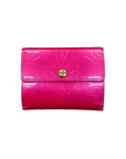 Louis Vuitton Wallet "VERNIS ELISE" Used Pink