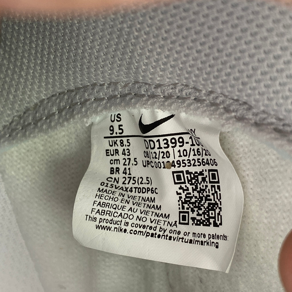 Nike Dunk High Retro "Vast Grey" 2021 New Size 9.5