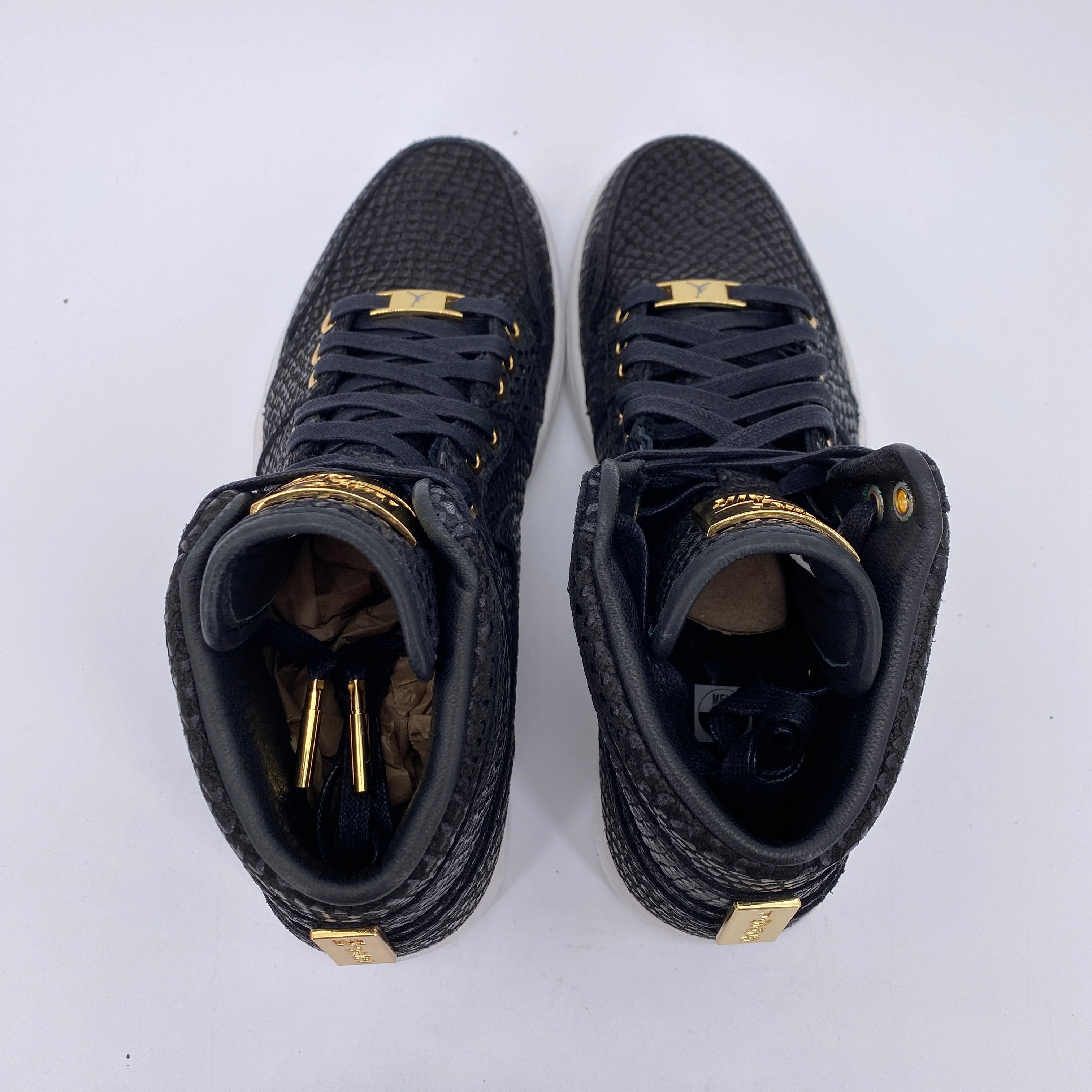 Air Jordan 1 Retro High OG &quot;Pinnacle Black&quot; 2015 New Size 8