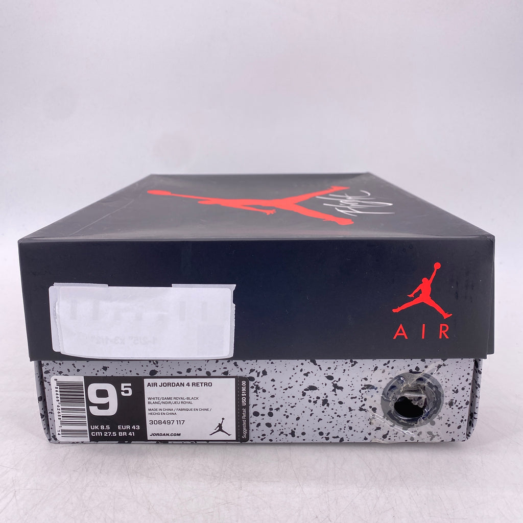 Air Jordan 4 Retro "Motorsports" 2017 New Size 9.5