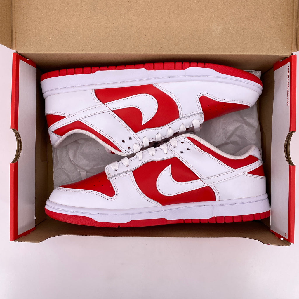 Nike Dunk Low Retro "Championship Red" 2021 New (Cond) Size 11