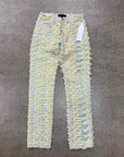 WHO DECIDES WAR Jeans "THREADED" Blue New Size 32
