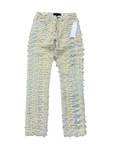 WHO DECIDES WAR Jeans "THREADED" Blue New Size 32