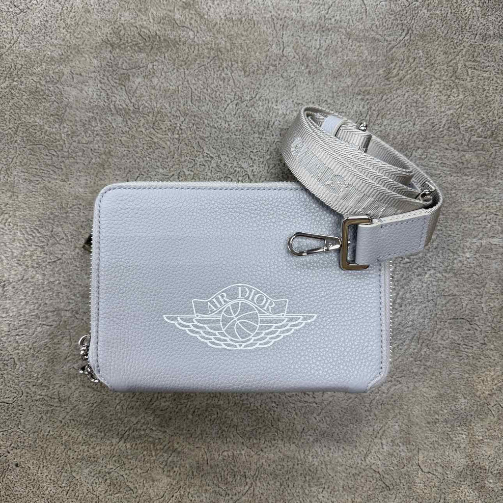 Dior Messenger Bag "AIR DIOR" Used Grey Size OS