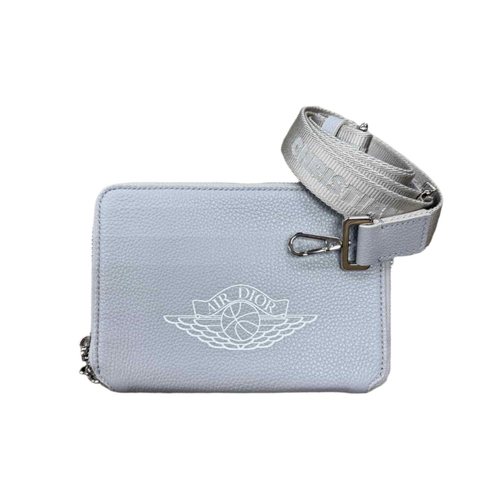 Dior Messenger Bag "AIR DIOR" Used Grey Size OS