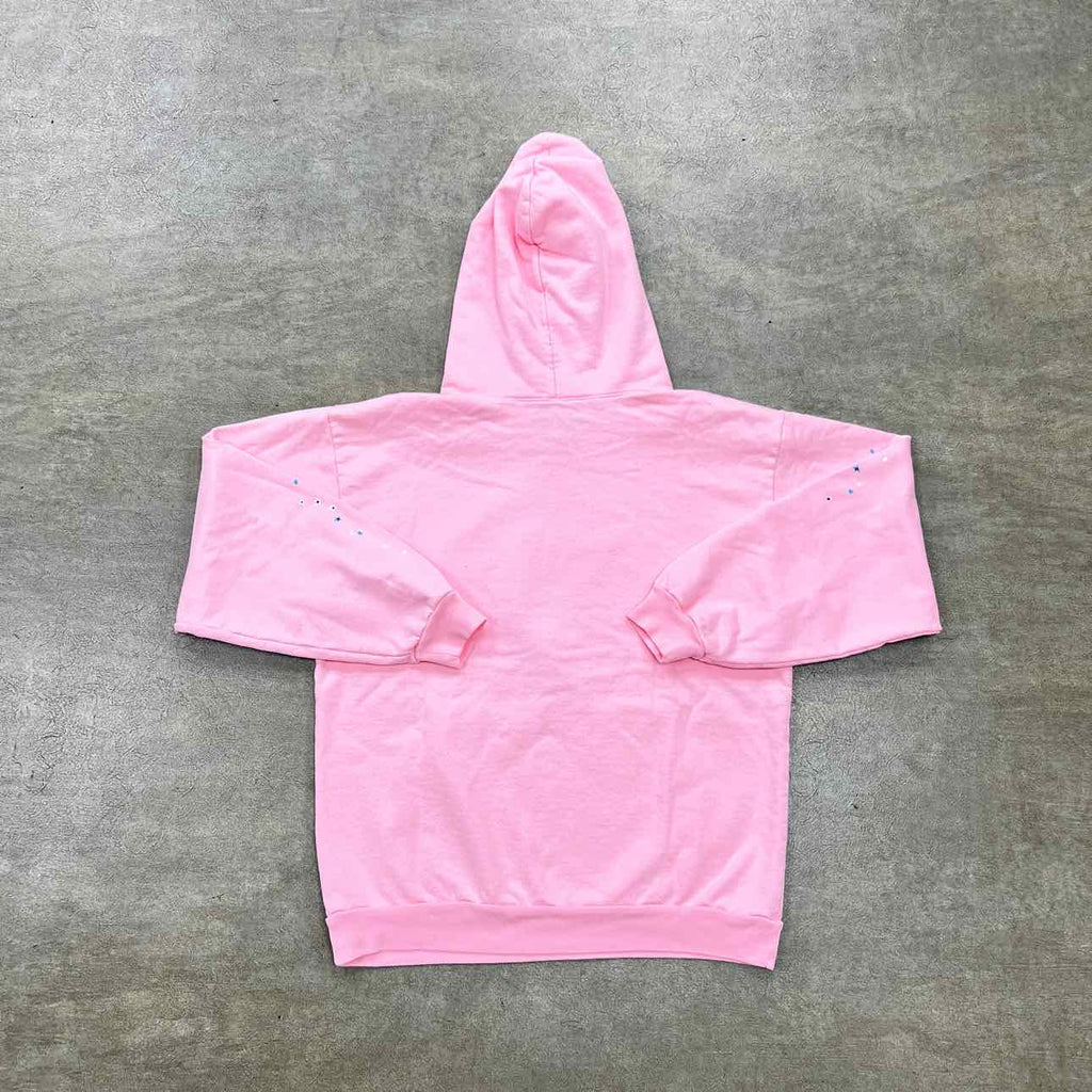 Sp5der Hoodie "WEB" Pink New Size L