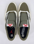 Air Jordan 1 Low OG SP "Travis Scott Medium Olive" 2024 New Size 12.5