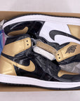 Air Jordan 1 Retro High OG "Gold Toe" 2018 New Size 10.5