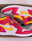 Air Jordan 1 Retro High OG "Light Fusion Red" 2021 New Size 10.5