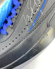 Air Jordan 2 Retro "Ow Black" 2021 New Size 8.5