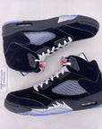 Air Jordan 5 Retro "Black Metallic Reimagined" 2025 New Size 13
