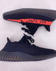 Yeezy 350 v2 "Black Red" 2016 Used Size 9.5