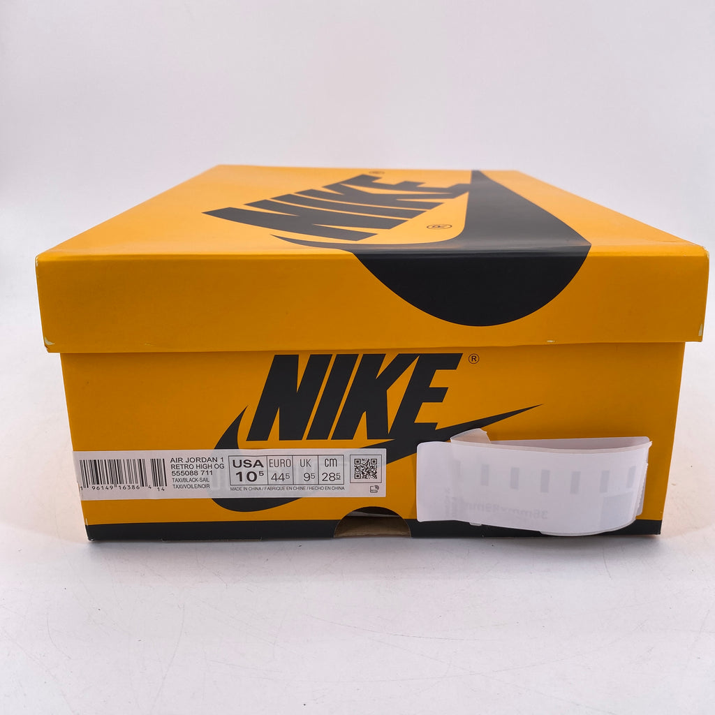 Air Jordan 1 Retro High OG "Taxi" 2022 New Size 10.5