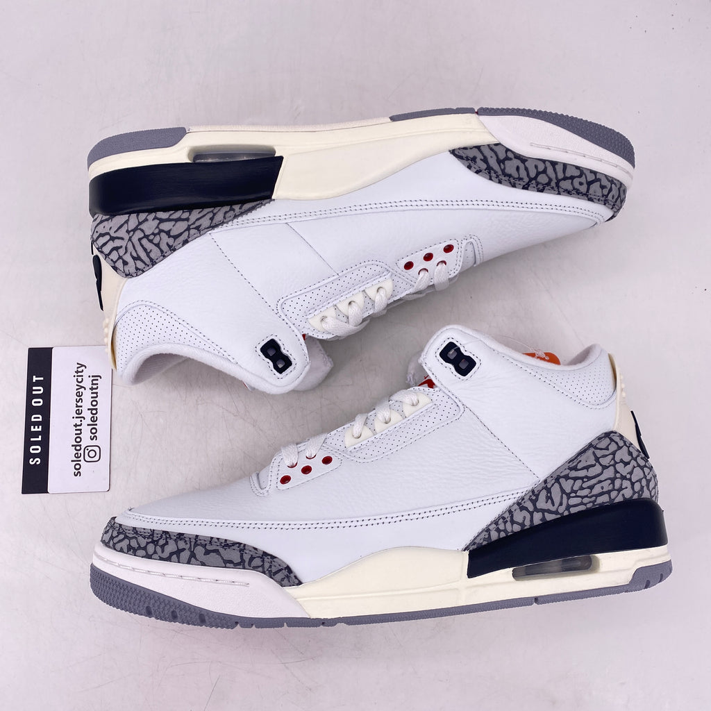 Air Jordan 3 Retro "White Cement Reimagined" 2023 New Size 11
